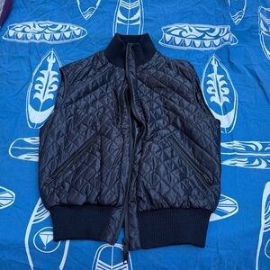 DKNY Black Bomber Jacket